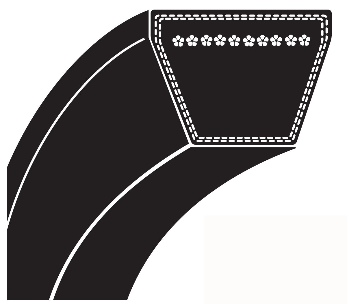 Bestorq XPB2060 Cogged Metric V-Belts