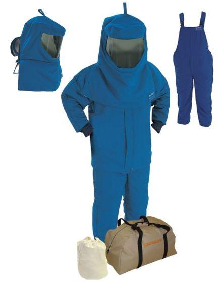Steel Grip AGW40KA-JB / HRC4 35" Jacket, Bib and Hood w/ Air Kit - Without Gloves