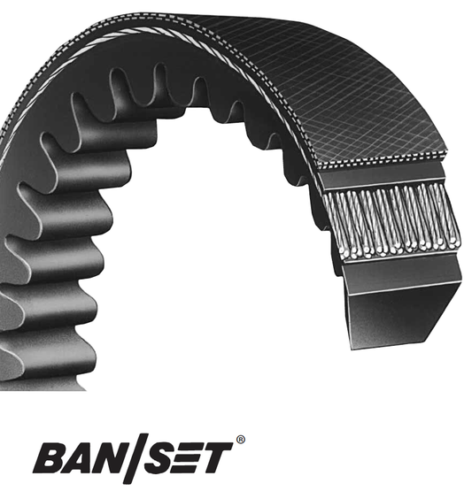 Bando 3VX1000 Power Ace Raw Edge Cog Narrow