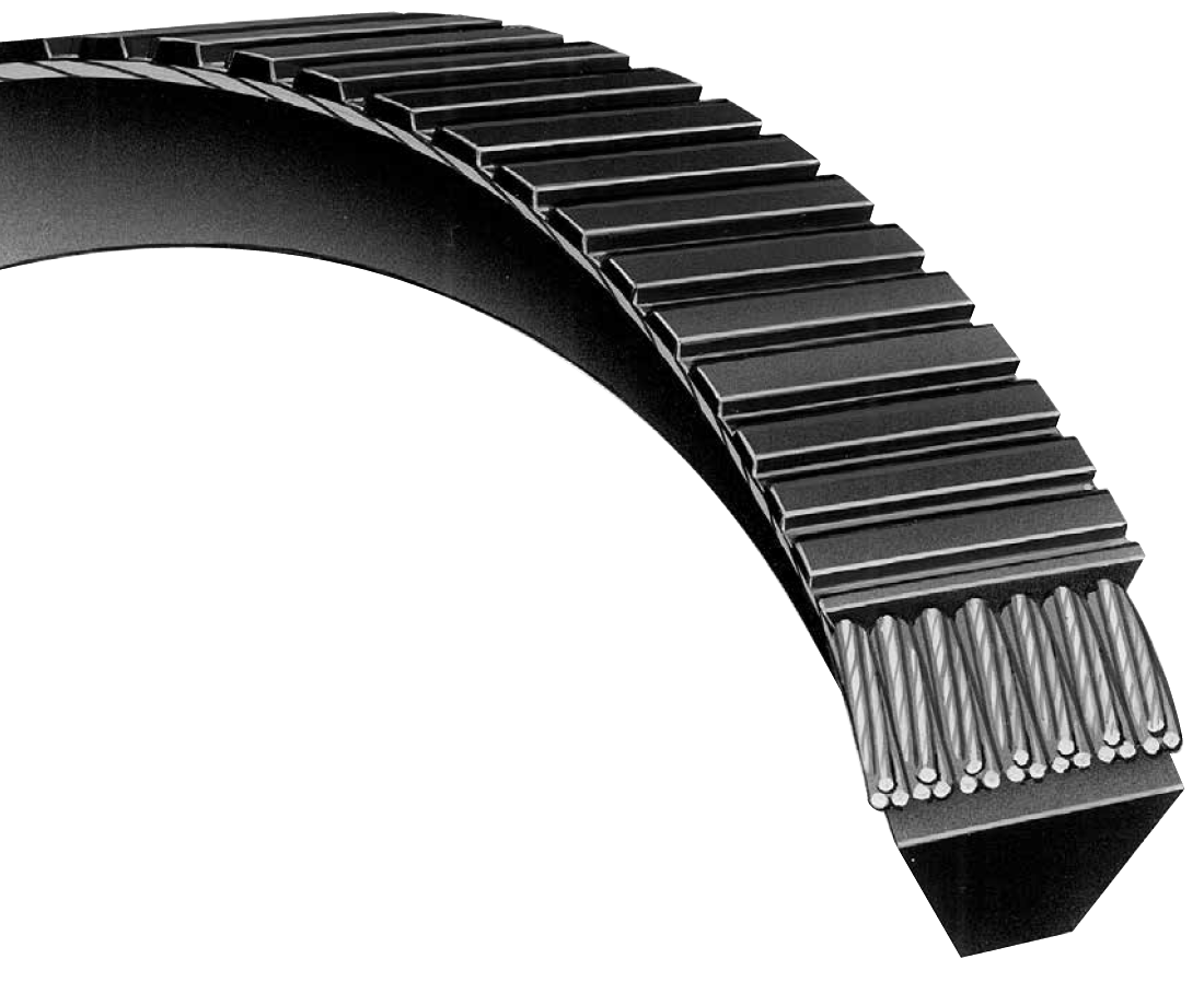 Bando 11M1550 Banflex Metric-V Polyurethane