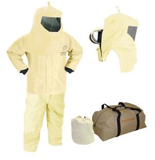 Steel Grip AG75KA-JB / HRC4 75cal 35" Jacket, Bib and Hood w/ Air Kit - Without Gloves - AG75KA-JB