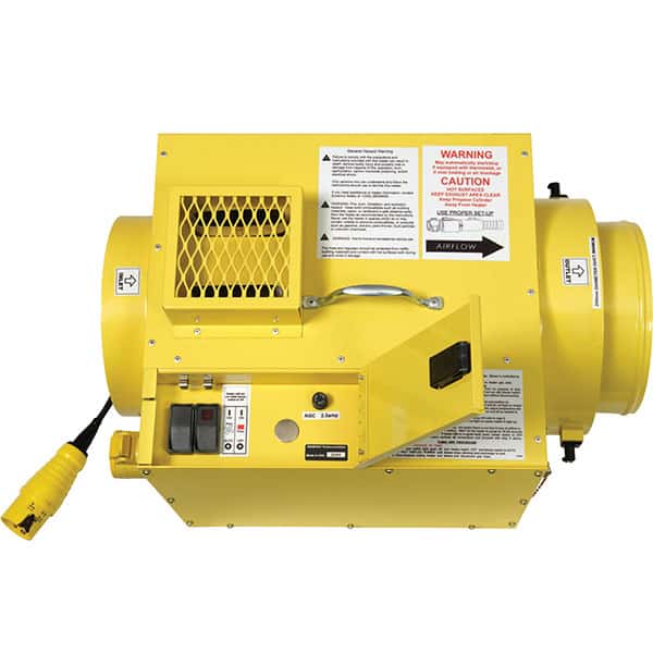 Ramfan ED7125-HT Blower-Exhauster- Heater Kit With 25 Feet Flexible Ducting