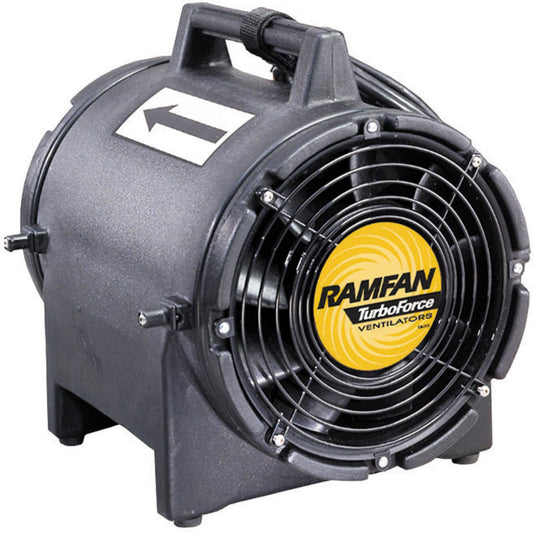 Ramfan Safety 8" Intrinsically Safe Blower UB20xx 1/3 HP 980 CFM