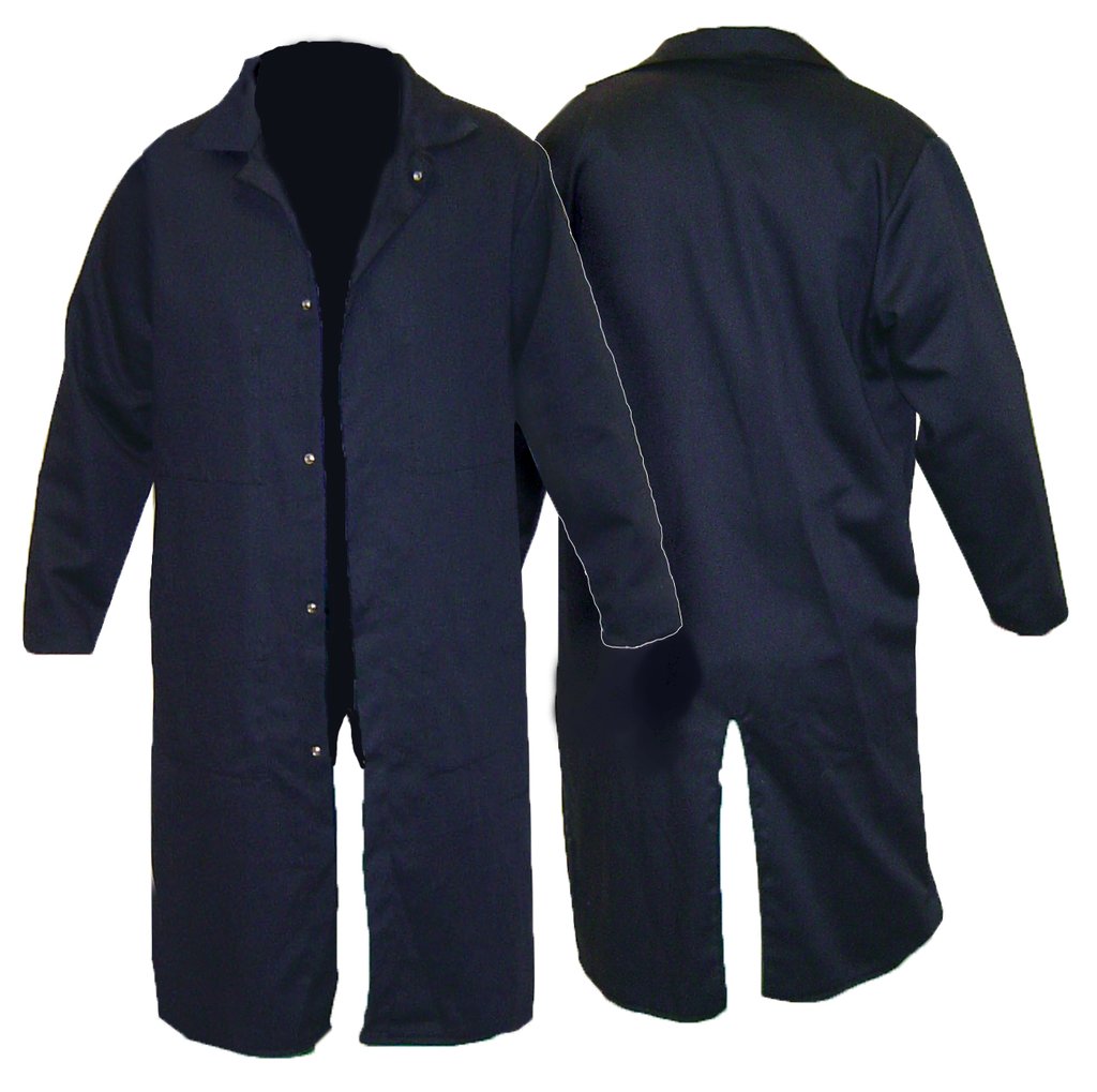 Steel Grip NBU7 9376-45 A / 45" Navy WESTEX™ UltraSoft Lab Coat