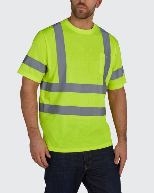 UHV302 HI VIS S/S CLASS 3 TEE