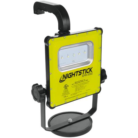 Nightstick Intrinsically Safe Rechargeable LED Scene Light w/Magnetic Base XPR-5592GX