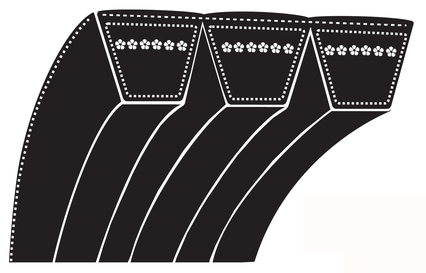 Bestorq 23/3VK560 Banded Kevlar Belts