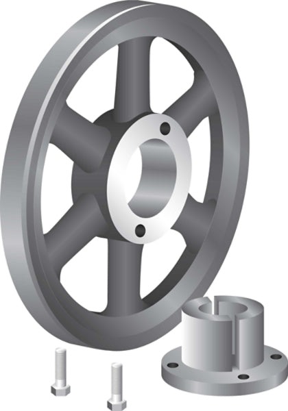 Gates Light Duty Sheaves - QT Bushed 2AK46QT